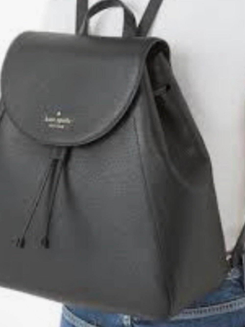 Kate spade pebbled backpack purse